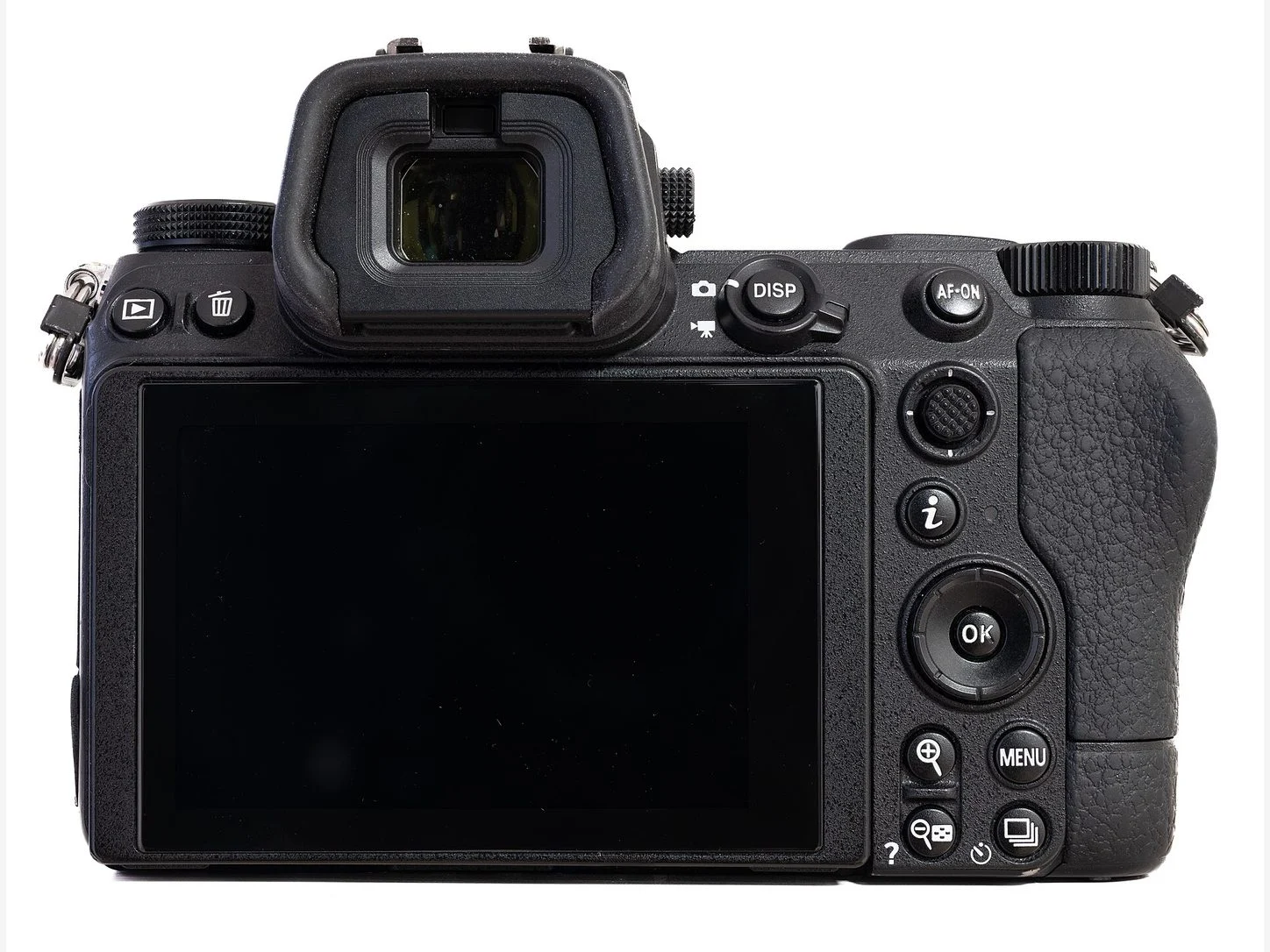 Nikon Z6 II ดำ มุมด้านหลัง